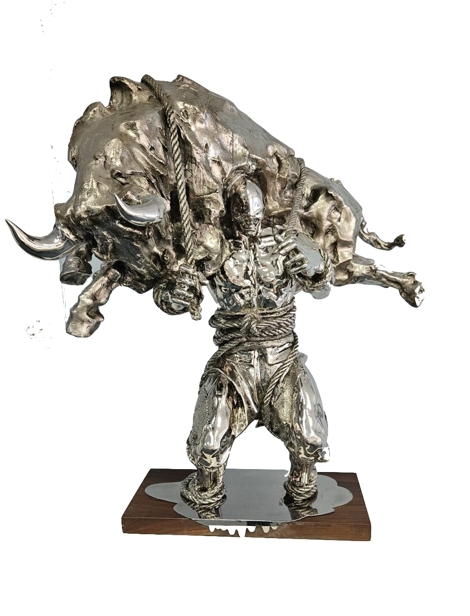 Tower of Sterength 2012 Edition Number 3-9 Size 90x60x96cm Chrome Steel_副本