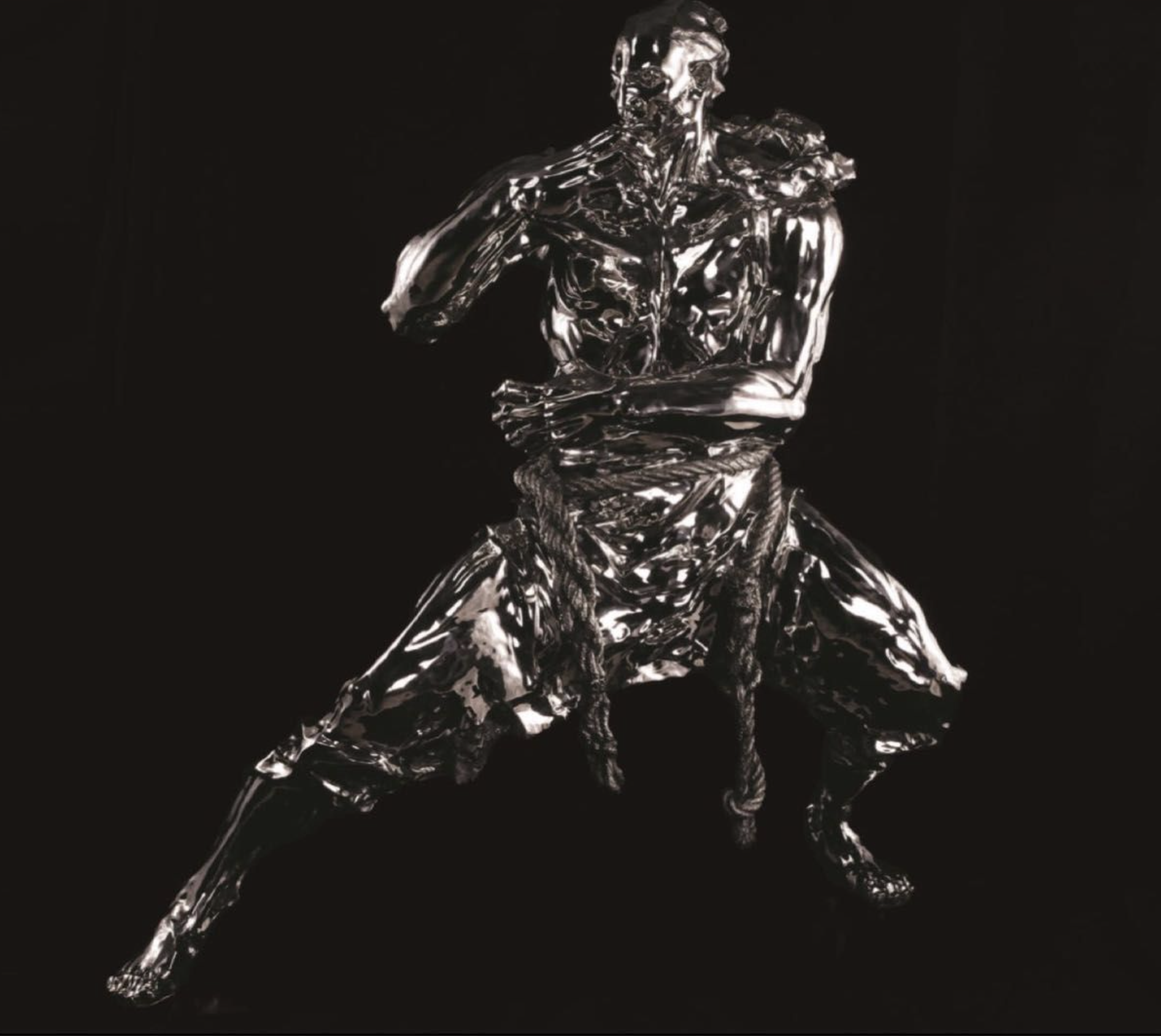 White Tiger. 92x86x43cm_ 183x100x205cm Bronze (1)